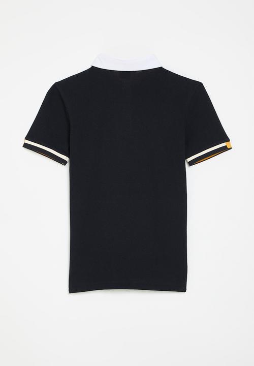 POLO - Boys donovan short sleeve tennis golfer - navy