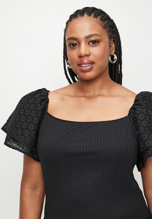 MILLA - Combo anglaise top plus - black