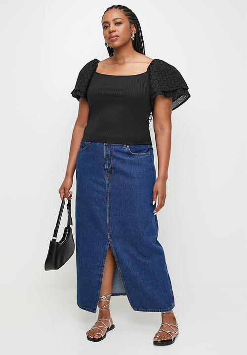 MILLA - Combo anglaise top plus - black