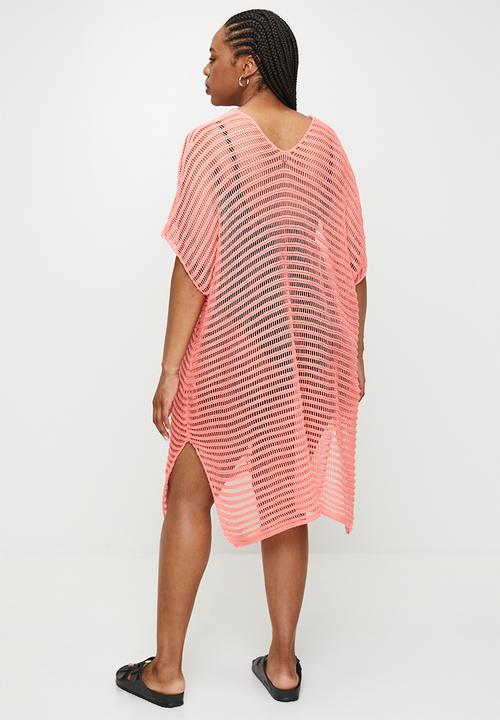 Lizzy - Plus Zumba overswim - coral