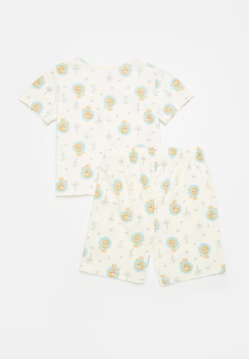 Pop Candy - Pj set-beige aop