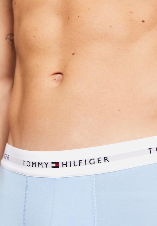 Tommy Hilfiger - 3P Trunk - Fierce Red/Well Water/Anchor Blue