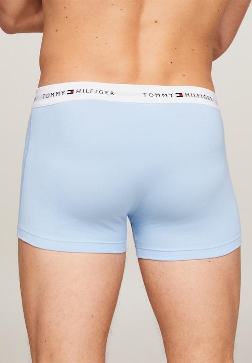 Tommy Hilfiger - 3P Trunk - Fierce Red/Well Water/Anchor Blue