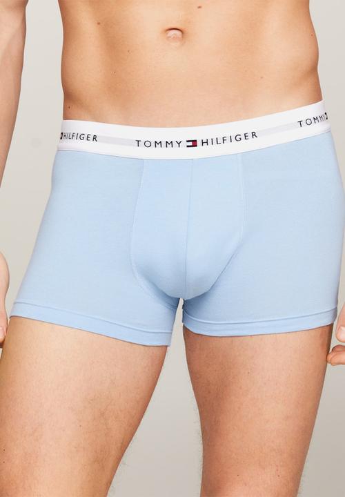 Tommy Hilfiger - 3P Trunk - Fierce Red/Well Water/Anchor Blue