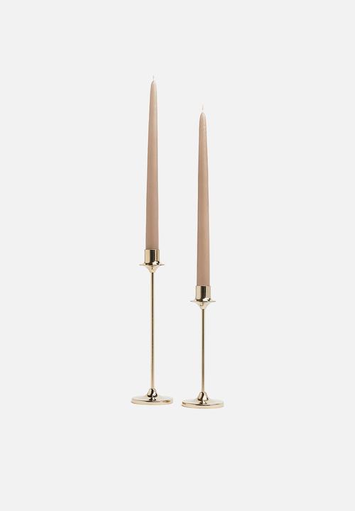 H&M - Metal candlestick - gold