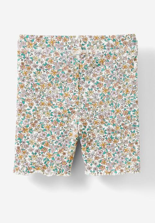 Cotton On - Hailey bike short - vanilla/ziggy floral