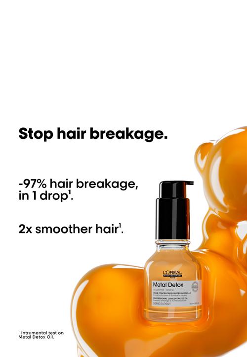 L’Oreal Professionnel - Metal Detox Concentrated Hair Oil for Hair Breakage Protection - 50ml