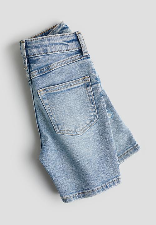 H&M - Denim shorts - light denim blue