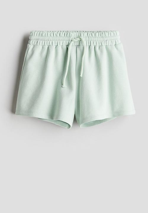 H&M - Sweatshirt shorts - mint green