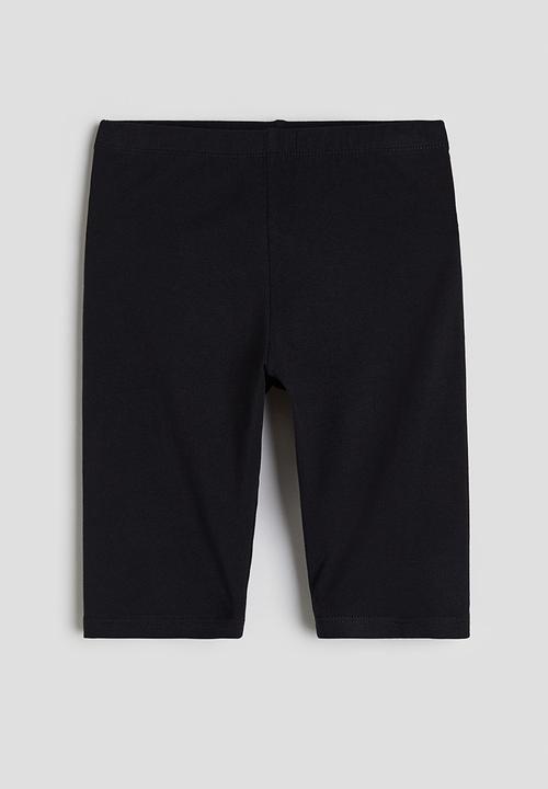 H&M - 3-Pack jersey cycling shorts - black