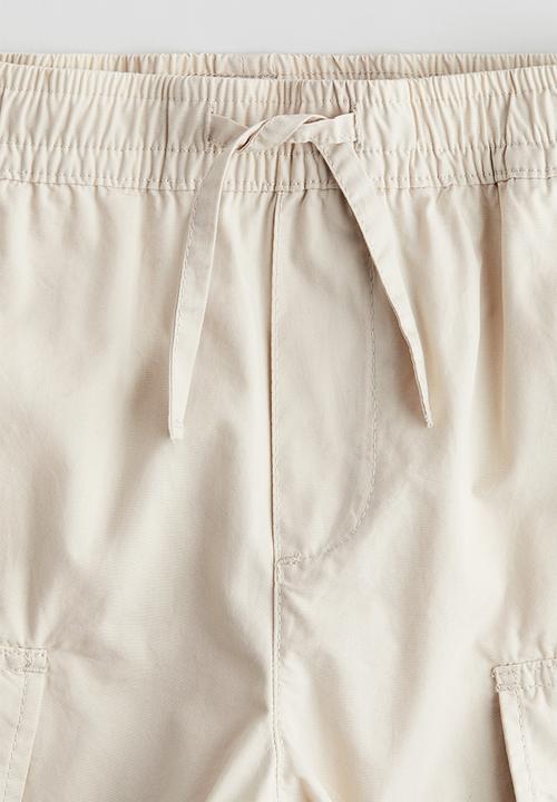 H&M - Cargo shorts - light beige