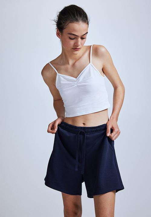 H&M - Sweatshirt shorts - blue