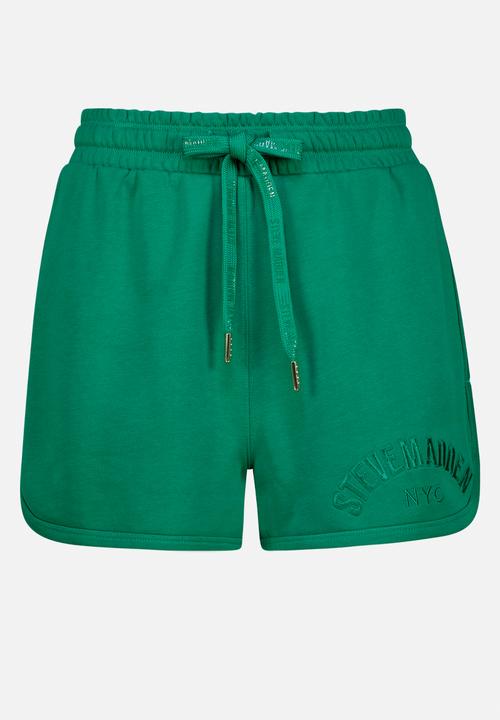 Steve Madden - Tamsyn Jogger Shorts - Emerald Green