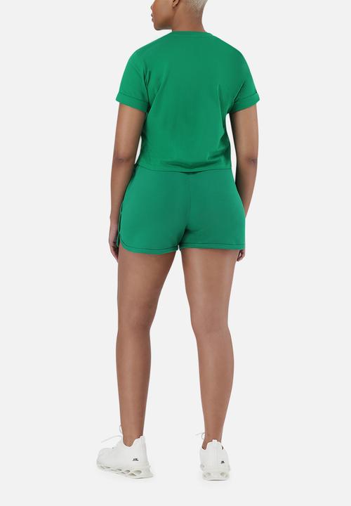 Steve Madden - Tamsyn Jogger Shorts - Emerald Green
