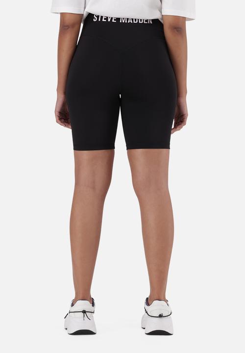 Steve Madden - Quinn Biker Shorts - Black