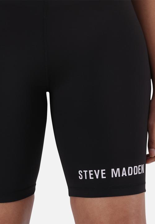 Steve Madden - Quinn Biker Shorts - Black