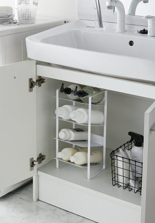 Yamazaki - Bottle rack - white