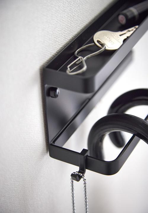 Yamazaki - Wall mount umbrella holder - black