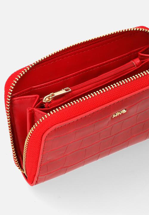 MANGO - Wallet butter - red