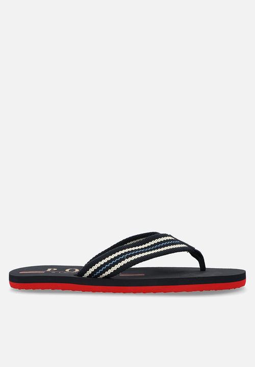 POLO - Petersham heritage flip flop - navy