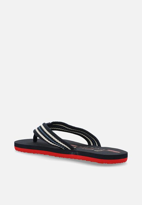 POLO - Petersham heritage flip flop - navy