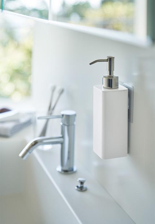 Yamazaki - Tower Film Hook Soap Dispenser - White