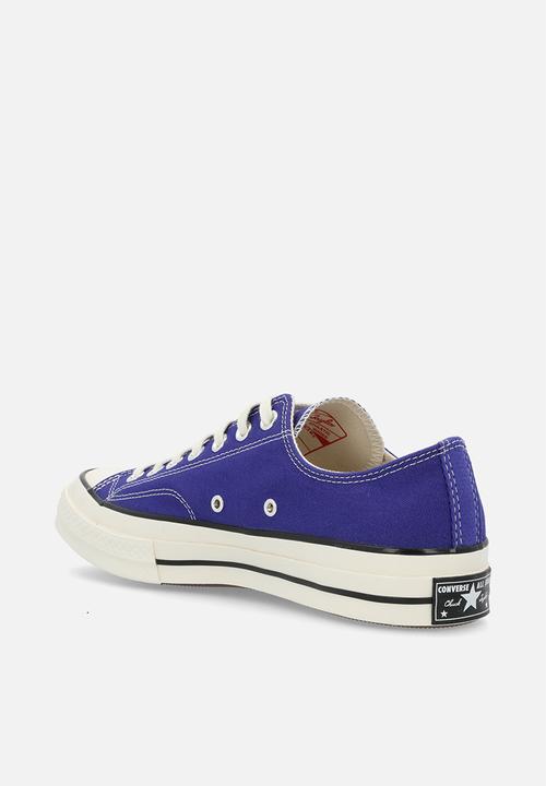 Converse - Chuck 70 vintage canvas - night indigo/egret/black - ct70 foundation	