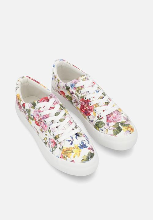 Madison® - Tessa sneaker - white floral