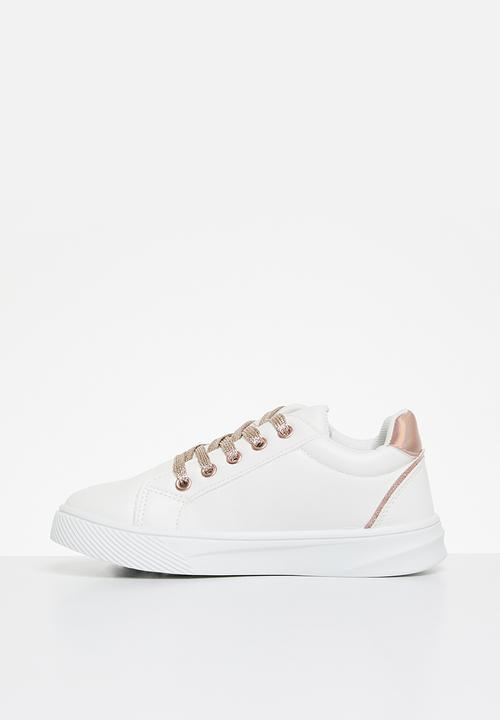 Madison® - Sneaker - white & gold