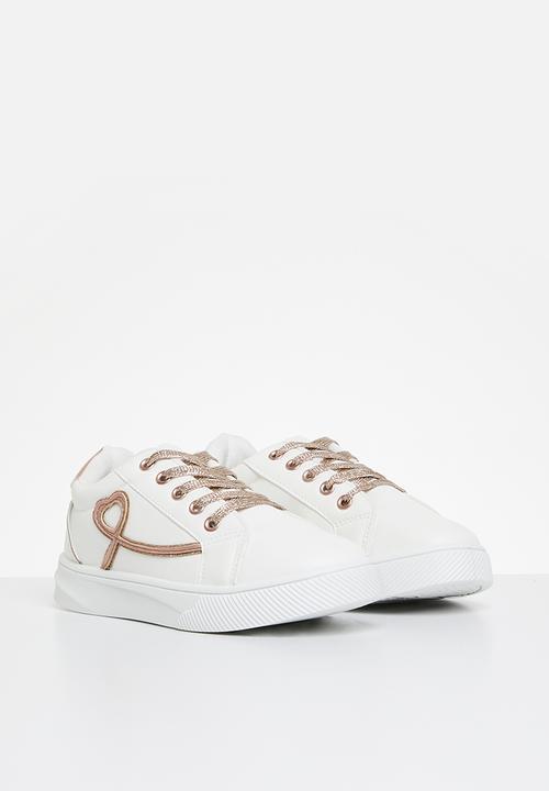 Madison® - Sneaker - white & gold