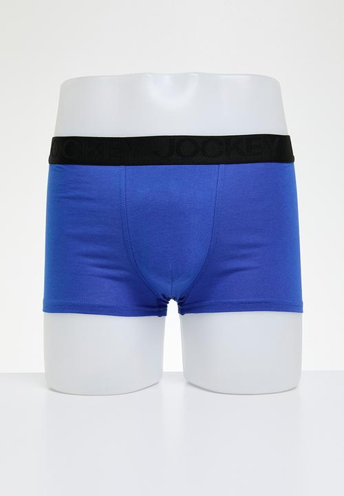 Jockey - BOT Pouch Trunk - Check & Bluest Eyes