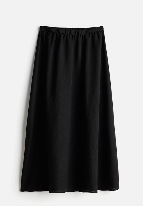 Midi skirt - black - 1226811003