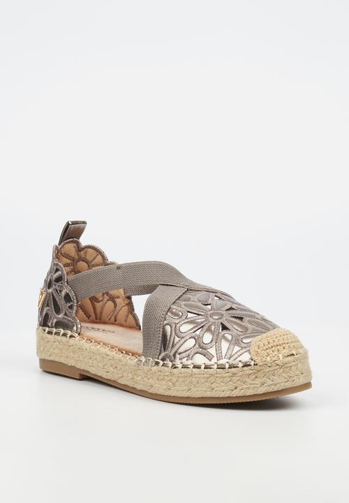 Viabeach - Bambie 2 espadrille flat - pewter