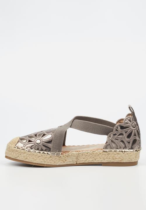 Viabeach - Bambie 2 espadrille flat - pewter