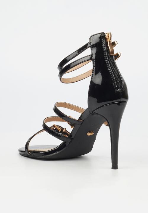 Miss Black - Jazz 27 ankle strap heel - black