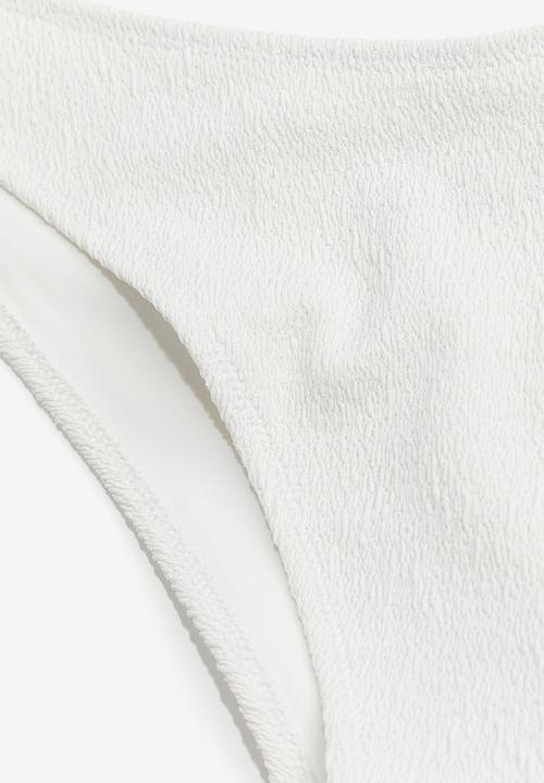 H&M - Brazilian bikini bottoms - white