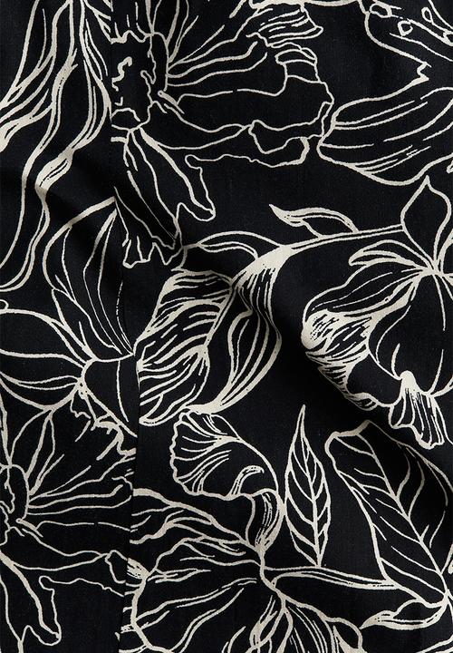 H&M - Strappy dress - black floral