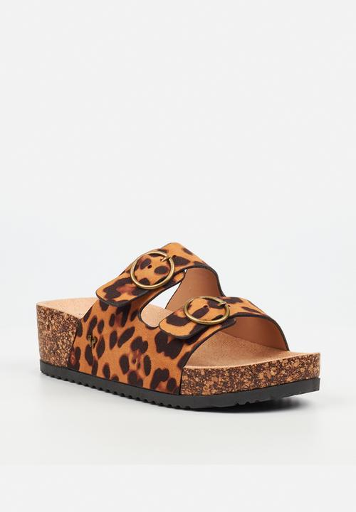 Butterfly Feet - Angelo 1 chunky sandal - leopard