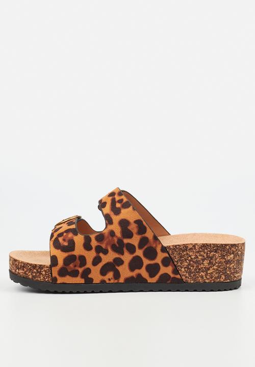 Butterfly Feet - Angelo 1 chunky sandal - leopard