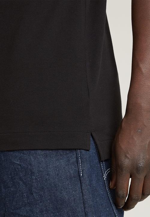 G-STAR - Dunda slim stripe polo s\s - dk black
