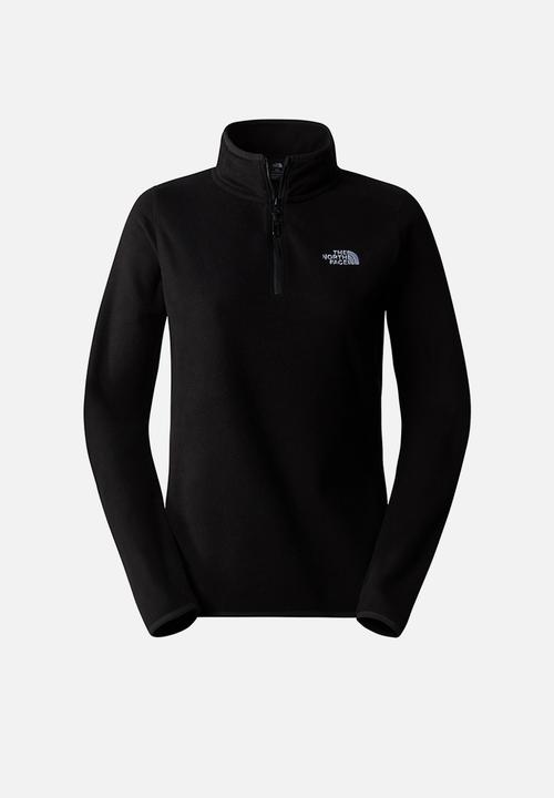 The North Face - W 100 glacier 1/4 zip - tnf black