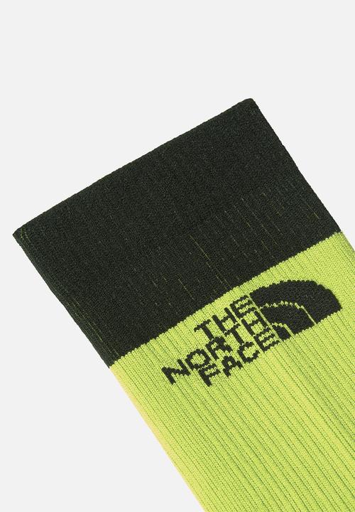 The North Face - Trail run sock crew - fizz lime