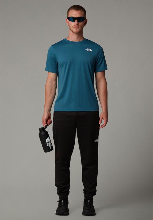 The North Face - M 24/7 short sleeve tee reg - Mallard Blue