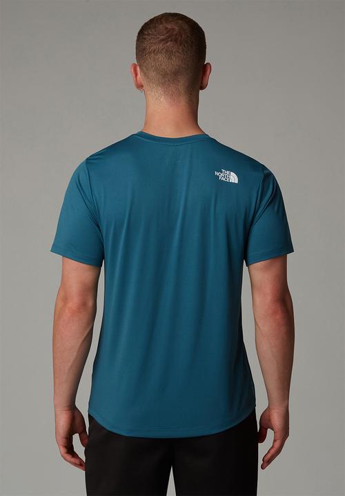 The North Face - M 24/7 short sleeve tee reg - Mallard Blue