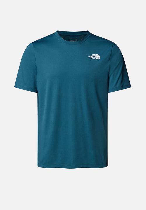 The North Face - M 24/7 short sleeve tee reg - Mallard Blue