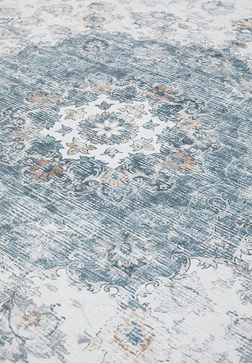 Sixth Floor - Ezra printed rug - Antique Grey & Natural