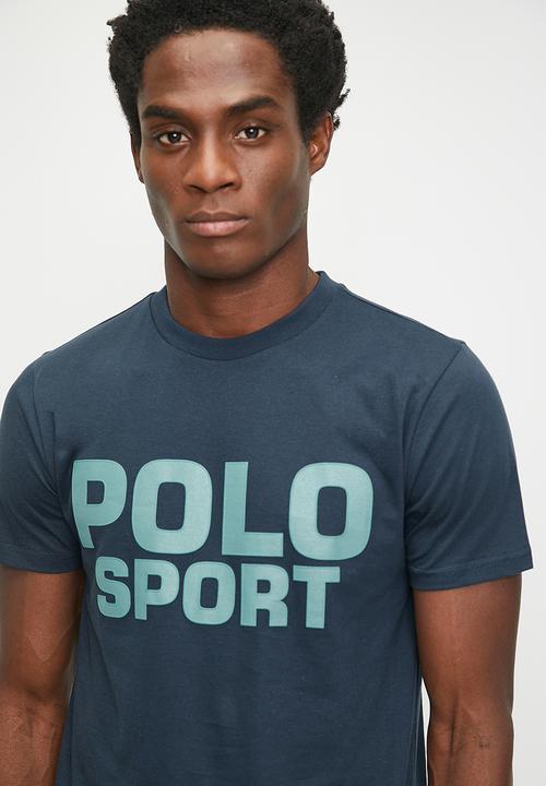 POLO - Daniel Sport Short sleeve Logo Tee - Navy
