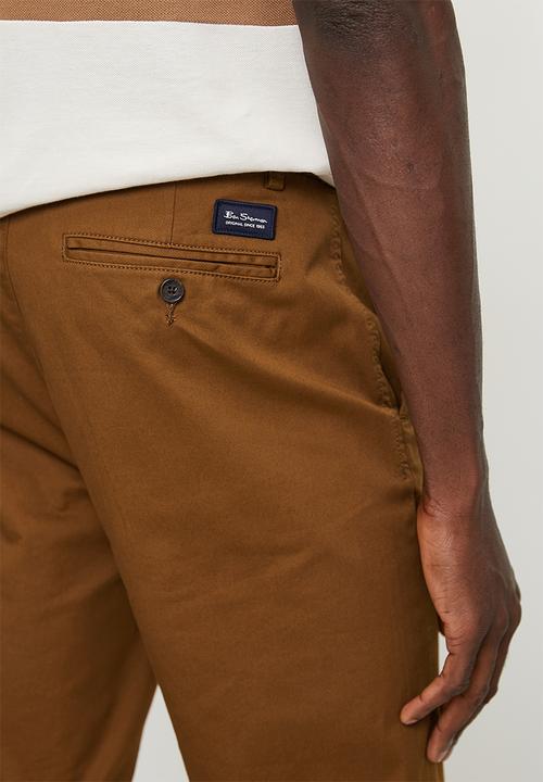 Ben Sherman - Signature Slim Stretch Chino - Utility Brown