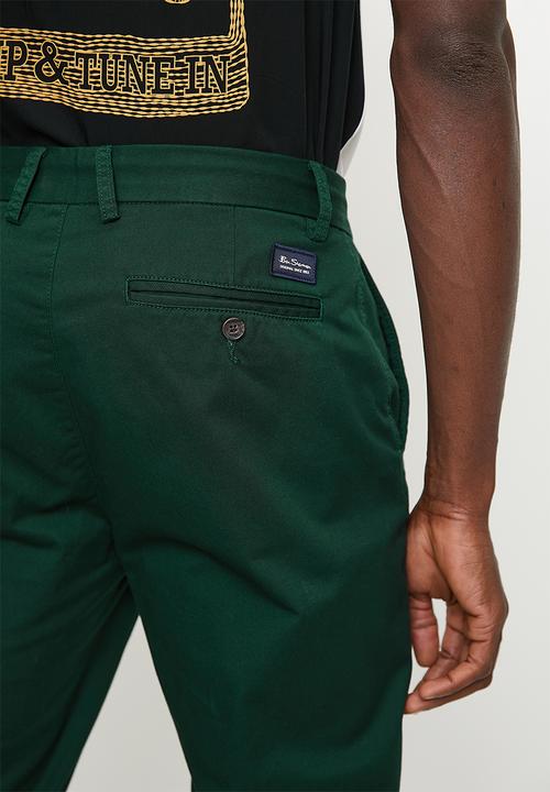 Ben Sherman - Signature Slim Stretch Chino - Bottle Green