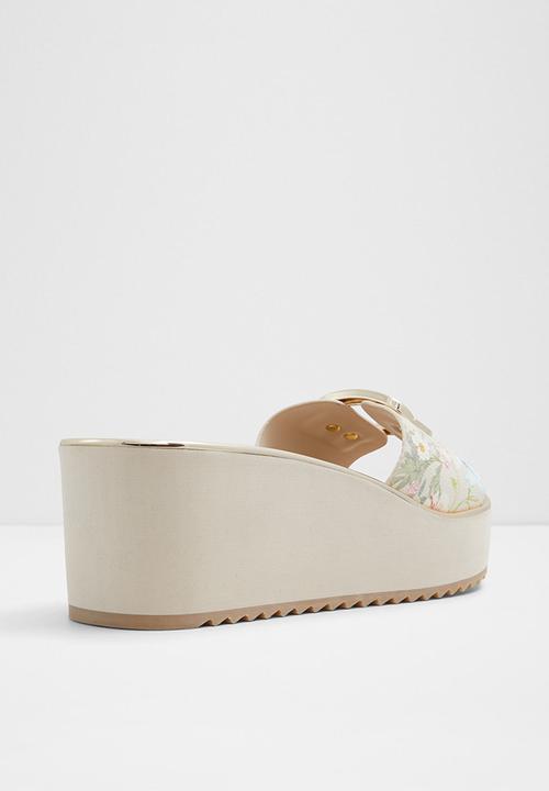 ALDO - Menhaden Flatform - Beige Overflow